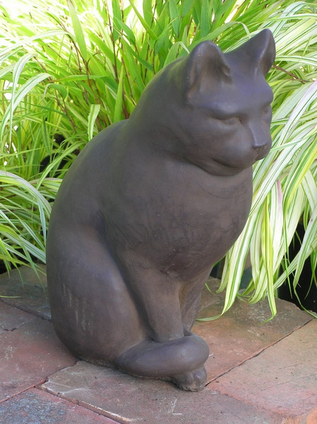 Sitting Cat Sculpture